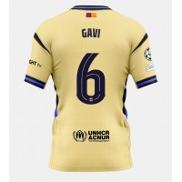 Barcelona Paez Gavi #6 Udebanetrøje 2025-26 Kortærmet